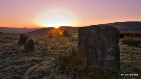 Seven Stones of Hordron Edge (Stone Circle)