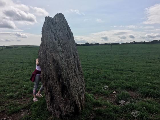 Knockawaddra (Muskerry East By.) (Standing Stone / Menhir)
