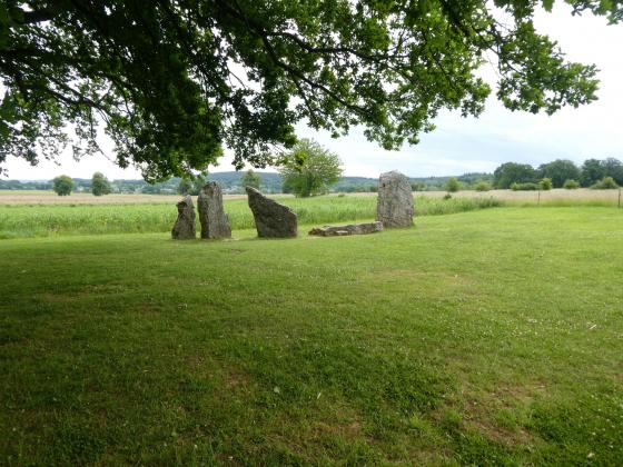 Menhirs adjacent Weris 2