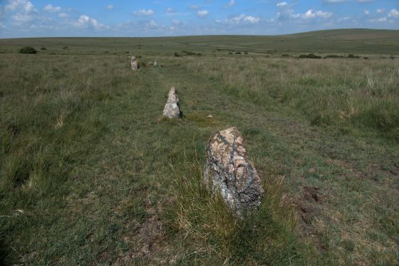 Ringmoor Cairn Circle and Stone Row