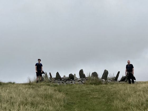 Bryn Cader Faner (Cairn circle)