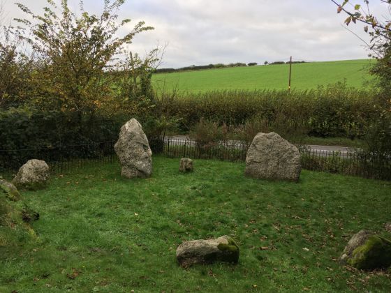 The Nine Stones of Winterbourne Abbas (Stone Circle)