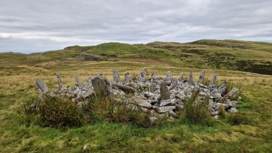 Bryn Cader Faner (Cairn circle)