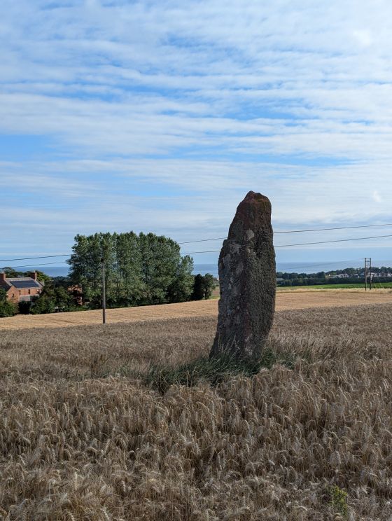 Easter Broomhouse Standing Stone