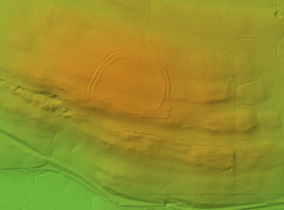 Caerau Hillfort, Rhiwsaeson