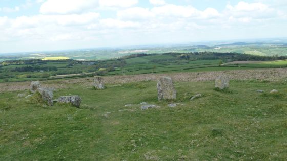 Mardon Down Cairn Circle