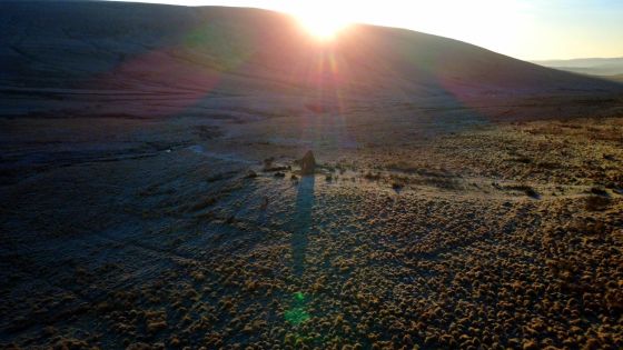 Maen Llia (Standing Stone / Menhir)