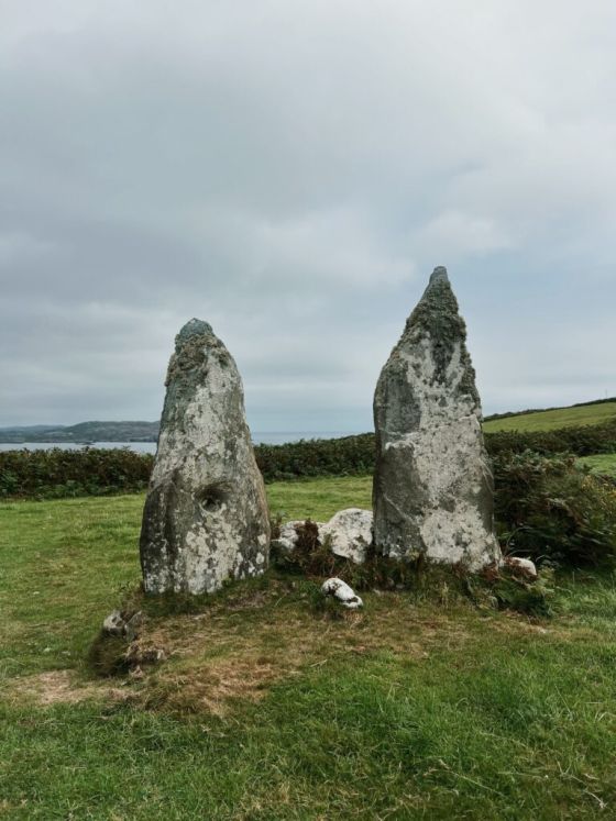 Cape Clear Island Holed Stone/The Marriage Stones
