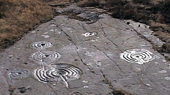 Weetwood Moor (Cup and Ring Marks / Rock Art)