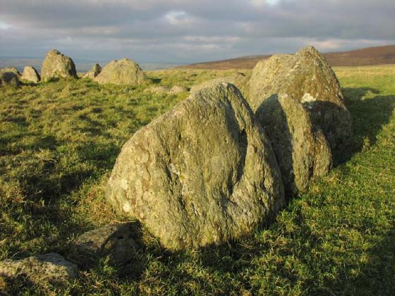 Moel ty Uchaf (Cairn circle)