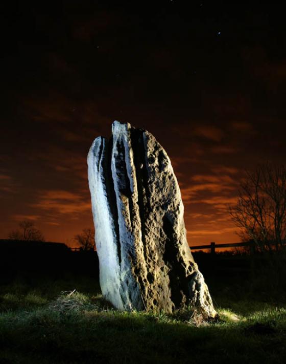 The Matfen Stone (Standing Stone / Menhir)