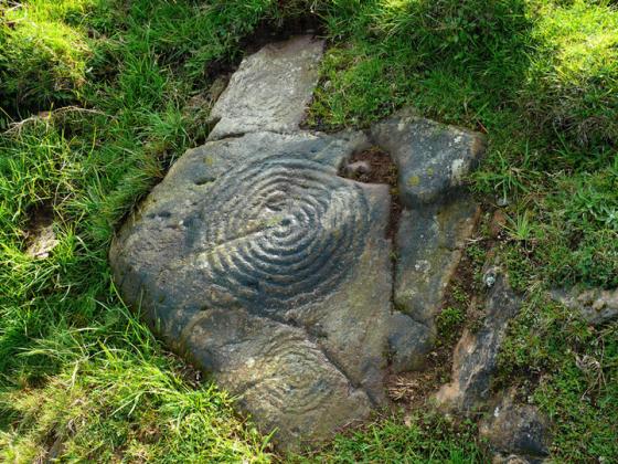 Bombie 3 (Cup and Ring Marks / Rock Art)