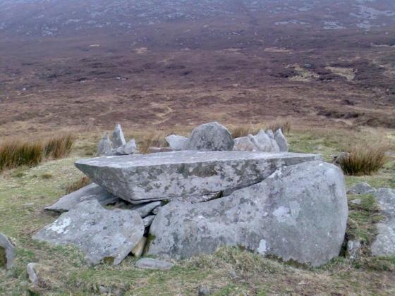 Keel East (Slievemore) (Court Tomb)