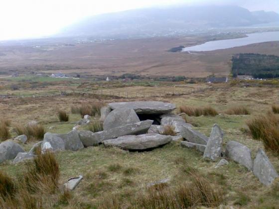 Keel East (Slievemore) (Court Tomb)