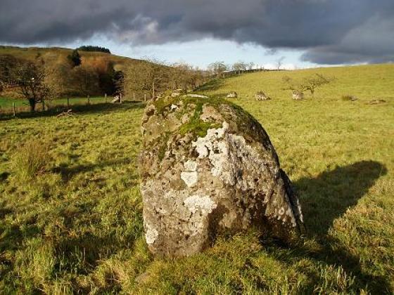Girdle Stanes & Loupin Stanes (Stone Circle)