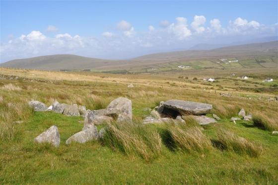 Keel East (Slievemore) (Court Tomb)
