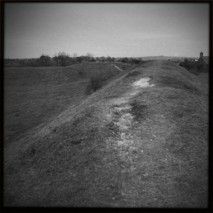 Image of Poundbury Hillfort by texlahoma