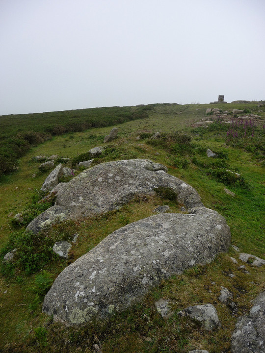 Image of Chapel Carn Brea long cairn by thesweetcheat