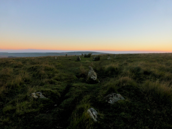 Image of Ringmoor Cairn Circle and Stone Row by thesweetcheat