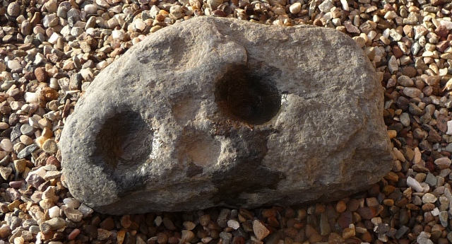 Image of Barns Of Airlie Farm (Cup Marked Stone) by drewbhoy