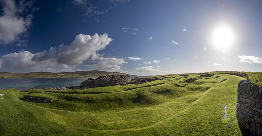 Image of Broch of Gurness by A R Cane