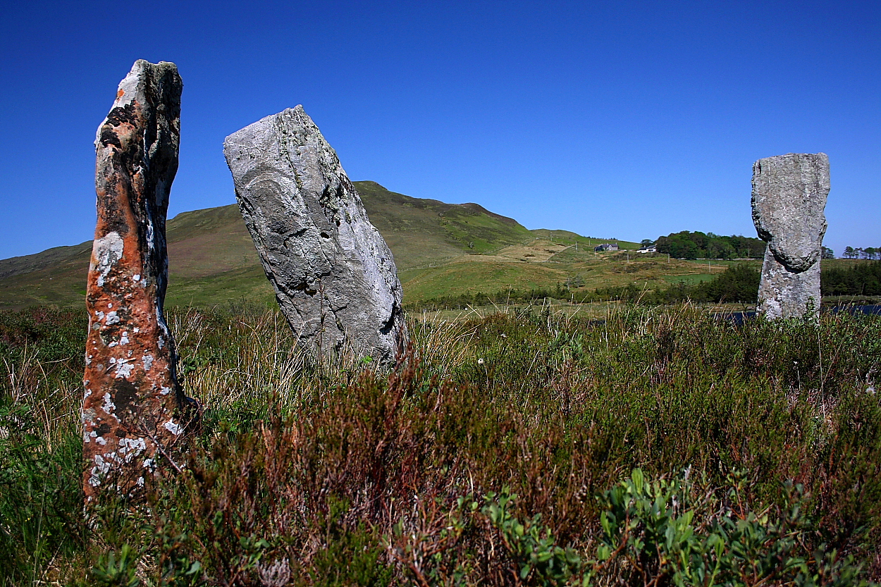 Image of Na Clachan Bhreige (Stone Circle) by GLADMAN
