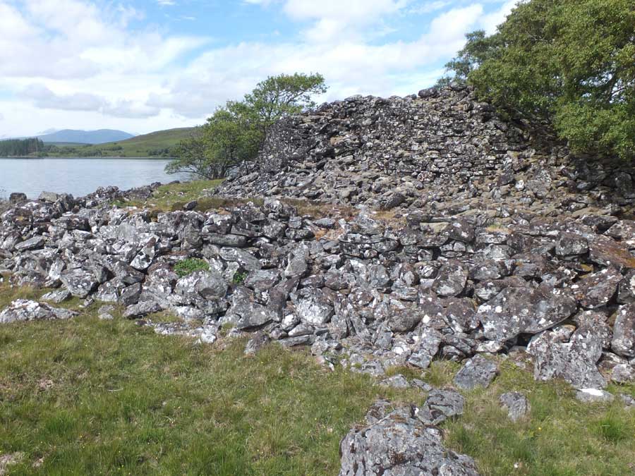 Image of Dun Creagach (Broch) by LesHamilton