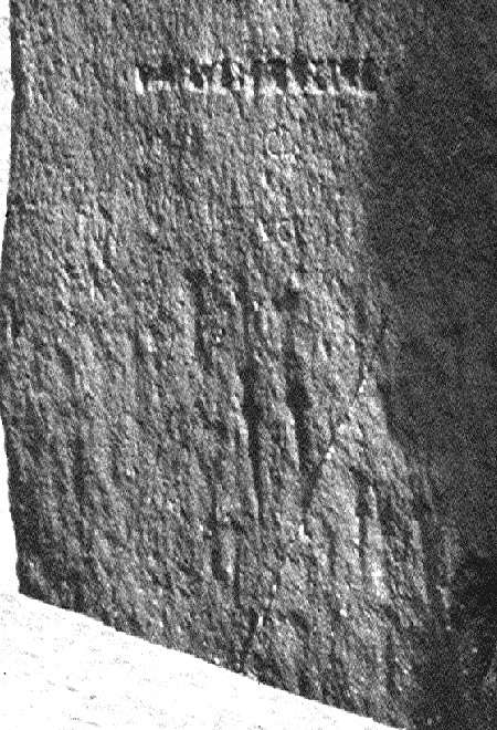 Image of Stonehenge Graffiti / Dagger Stone (Standing Stone / Menhir) by greywether