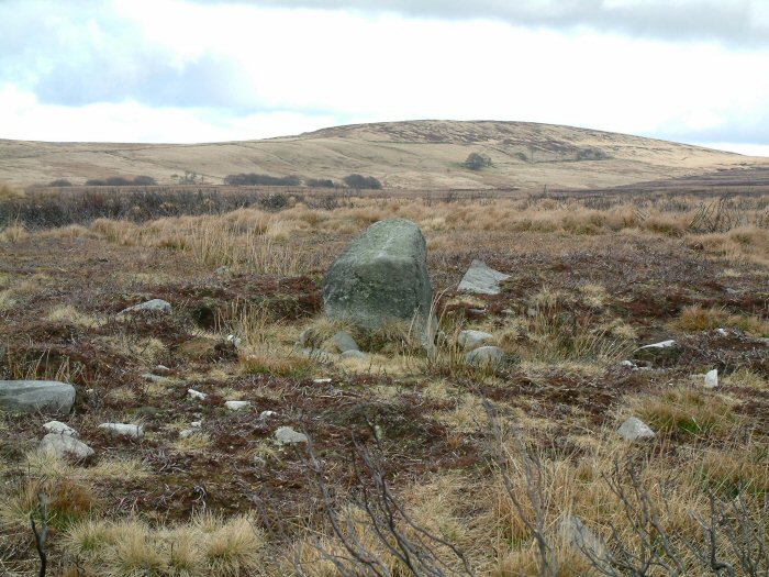 Image of Anglezarke Moor Standing Stone by Rivington Pike