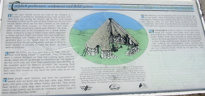 Image of Caiplich Prehistoric Settlement by goffik