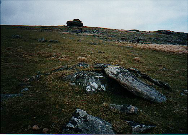Image of Crow Tor (Cist) by Lubin