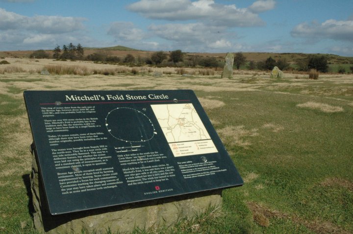 Image of Mitchell’s Fold (Stone Circle) by Jane