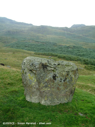 Image of Wrynose Pass Stone (Standing Stone / Menhir) by Kammer