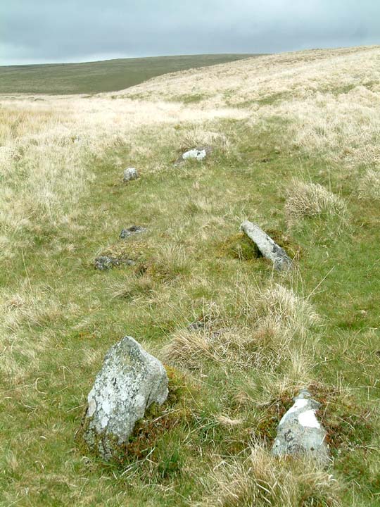 Image of Stall Moor Stone Row by Mr Hamhead