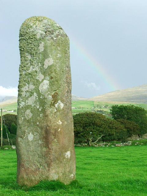 Image of Graeanog Standing Stone by postman