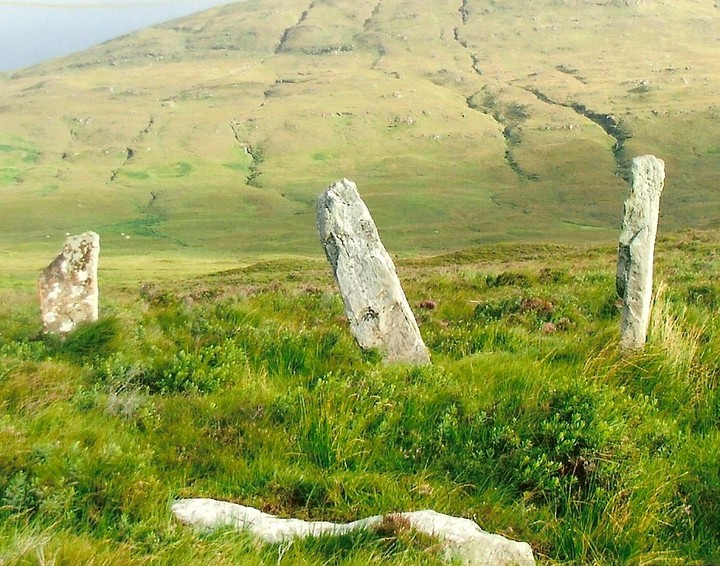 Image of Na Clachan Bhreige (Stone Circle) by postman