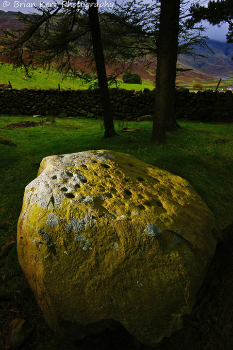 Image of Great Langdale (Cup Marked Stone) by rockartwolf