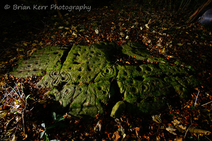 Image of Grange 3 (Cup and Ring Marks / Rock Art) by rockartwolf