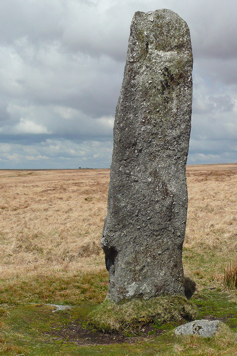 Image of Beardown Man (Standing Stone / Menhir) by Lubin