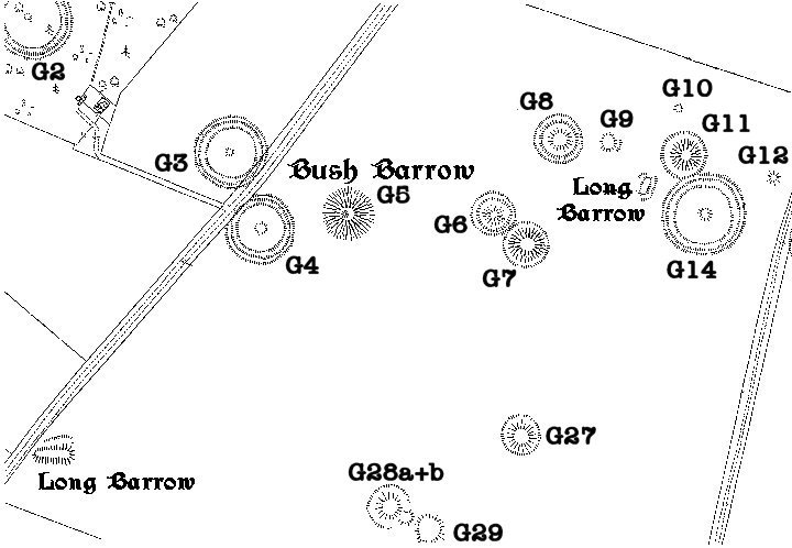 Image of Normanton Down and Bush Barrow by Chance